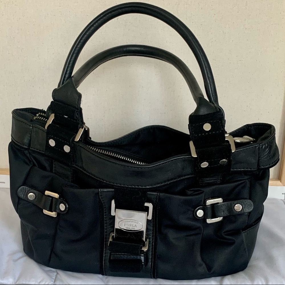 Black Furla Handbag